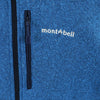 モンベル アウトドア フリースジャケット M ブルー mont-bell 裏起毛 メンズ