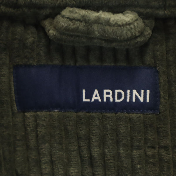 ラルディーニ イタリア製 コーデュロイ テーラードジャケット M カーキ LARDINI メンズ