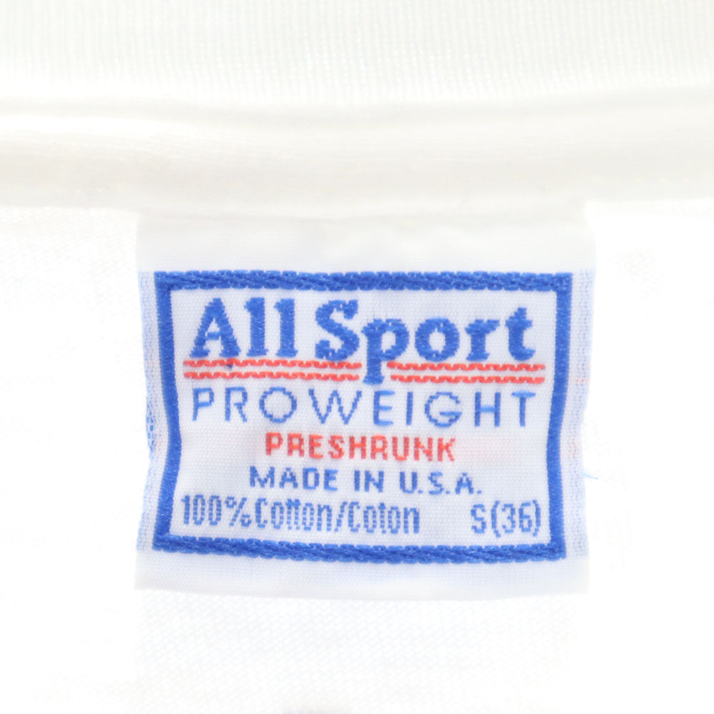 ALL SPORTS オールスポーツ 90s オールド USA製 ラットフィンク エドロス ラットフィンク 半袖 Tシャツ S ホワイト シングルステッチ Rat Fink メンズ