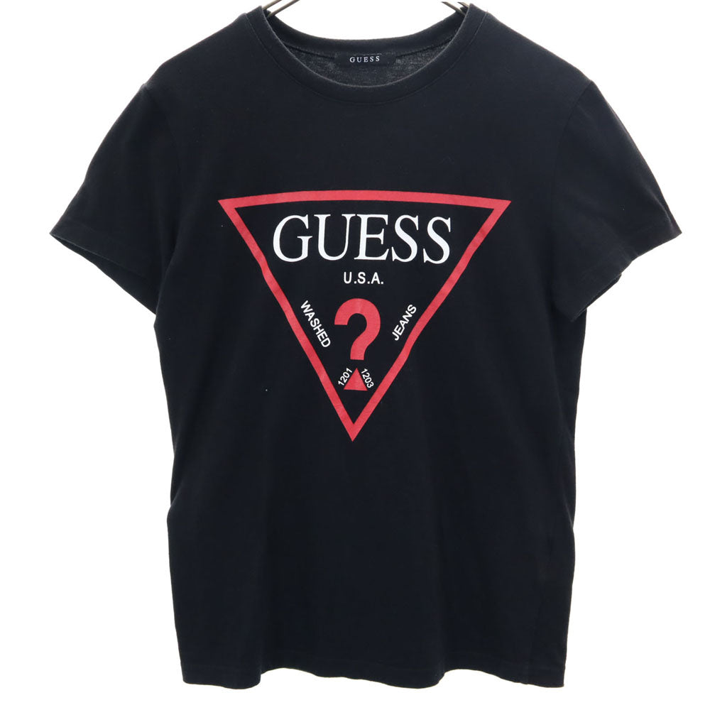 ゲス 半袖 Tシャツ S ブラック Guess メンズ