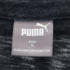 プーマ 半袖 スキッパーカラー ポロシャツ M チャコールグレー PUMA メンズ