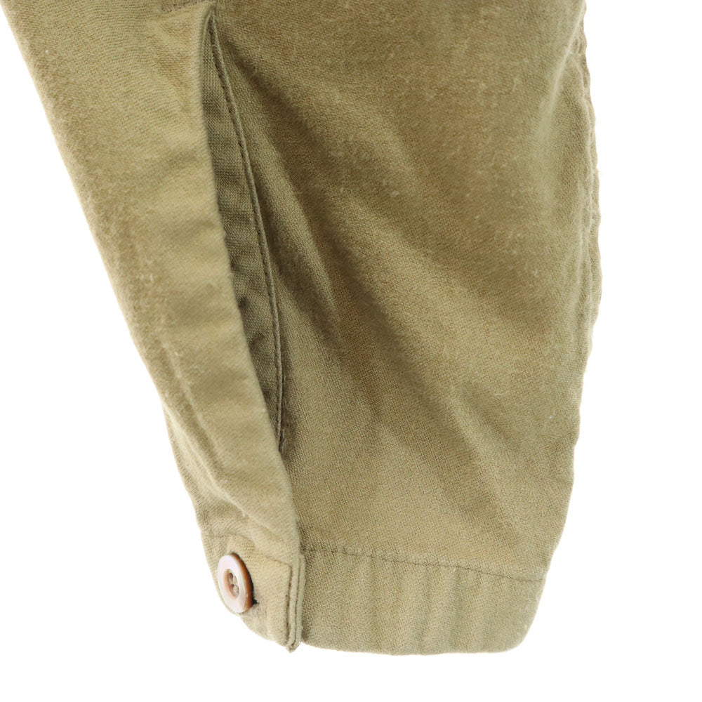 アンダーソン アンダーソン 日本製 長袖 シャツ 上下 セットアップ 1 カーキベージュ系 メンズ