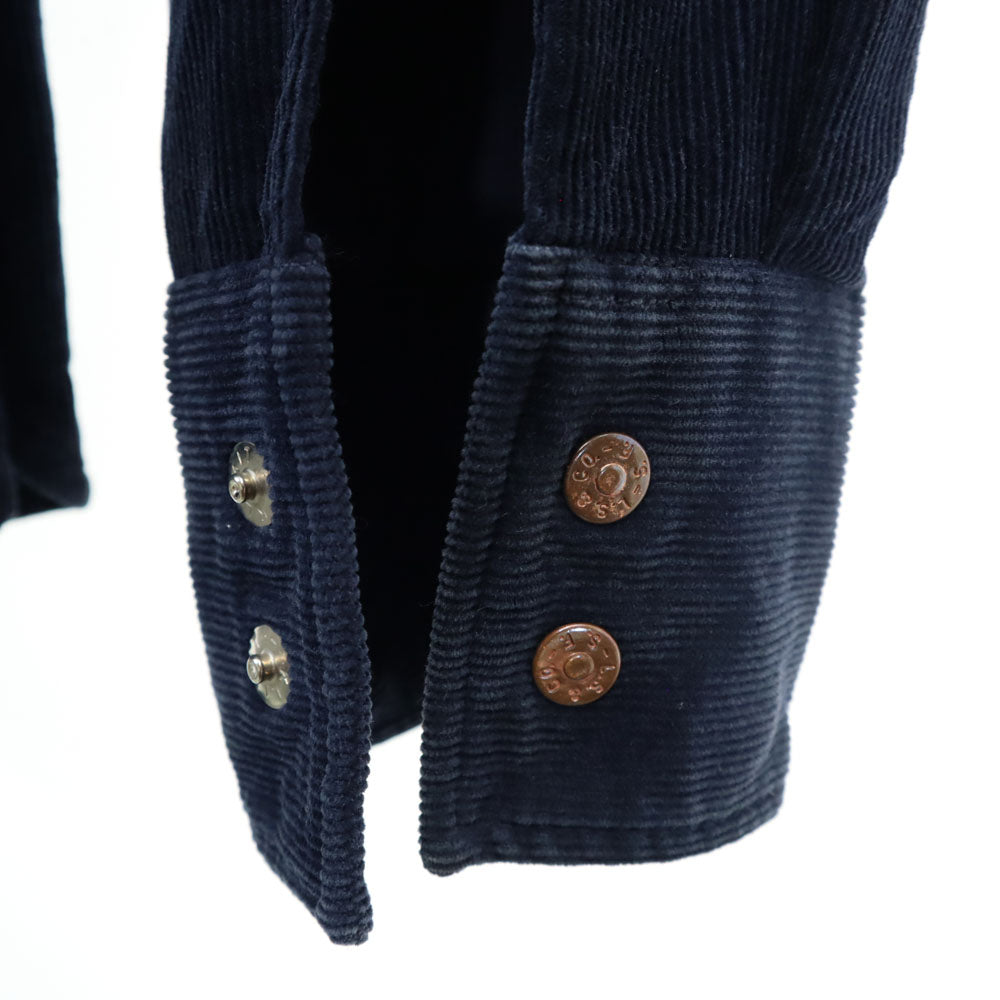 Levi's リーバイス 70s ヴィンテージ 長袖 コーデュロイ ウエスタンシャツ S ネイビー メンズ