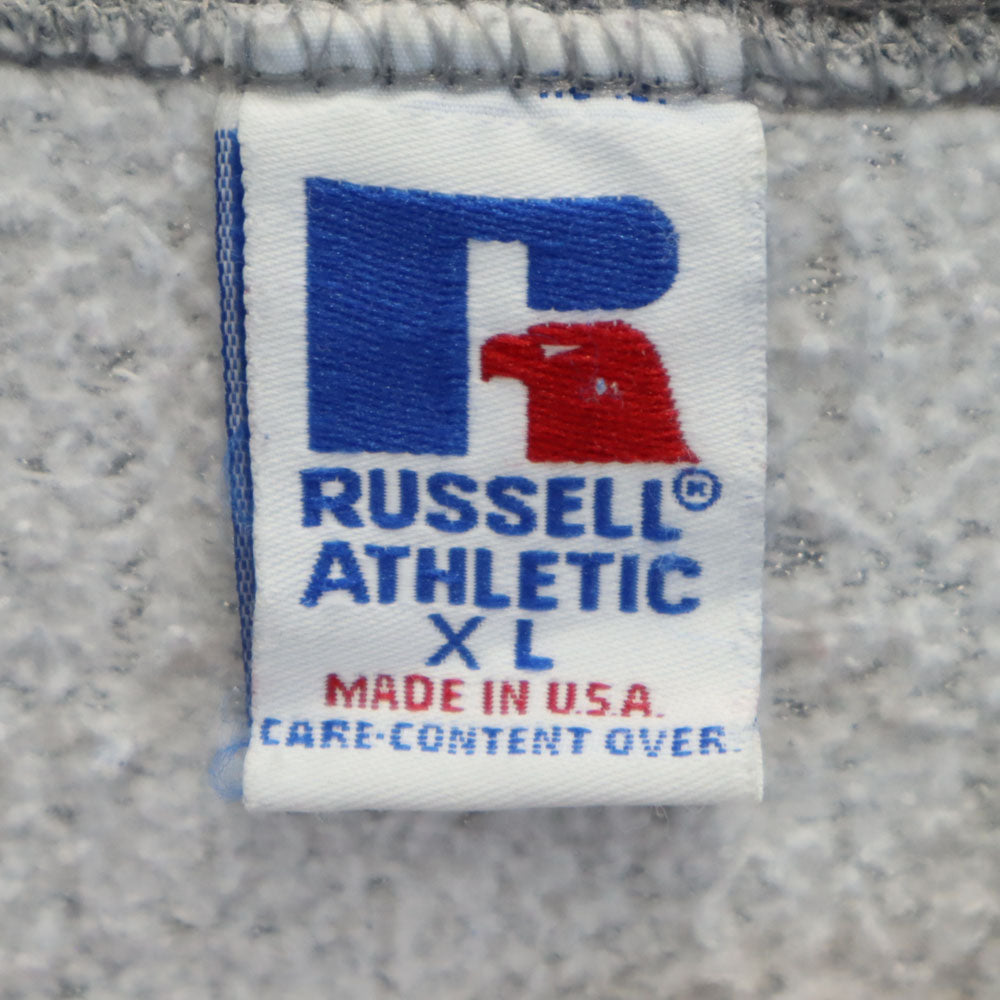 ラッセルアスレチック 90s USA製 オールド 長袖 スウェット トレーナー XL グレー RUSSELL ATHLETIC 裏起毛 メンズ