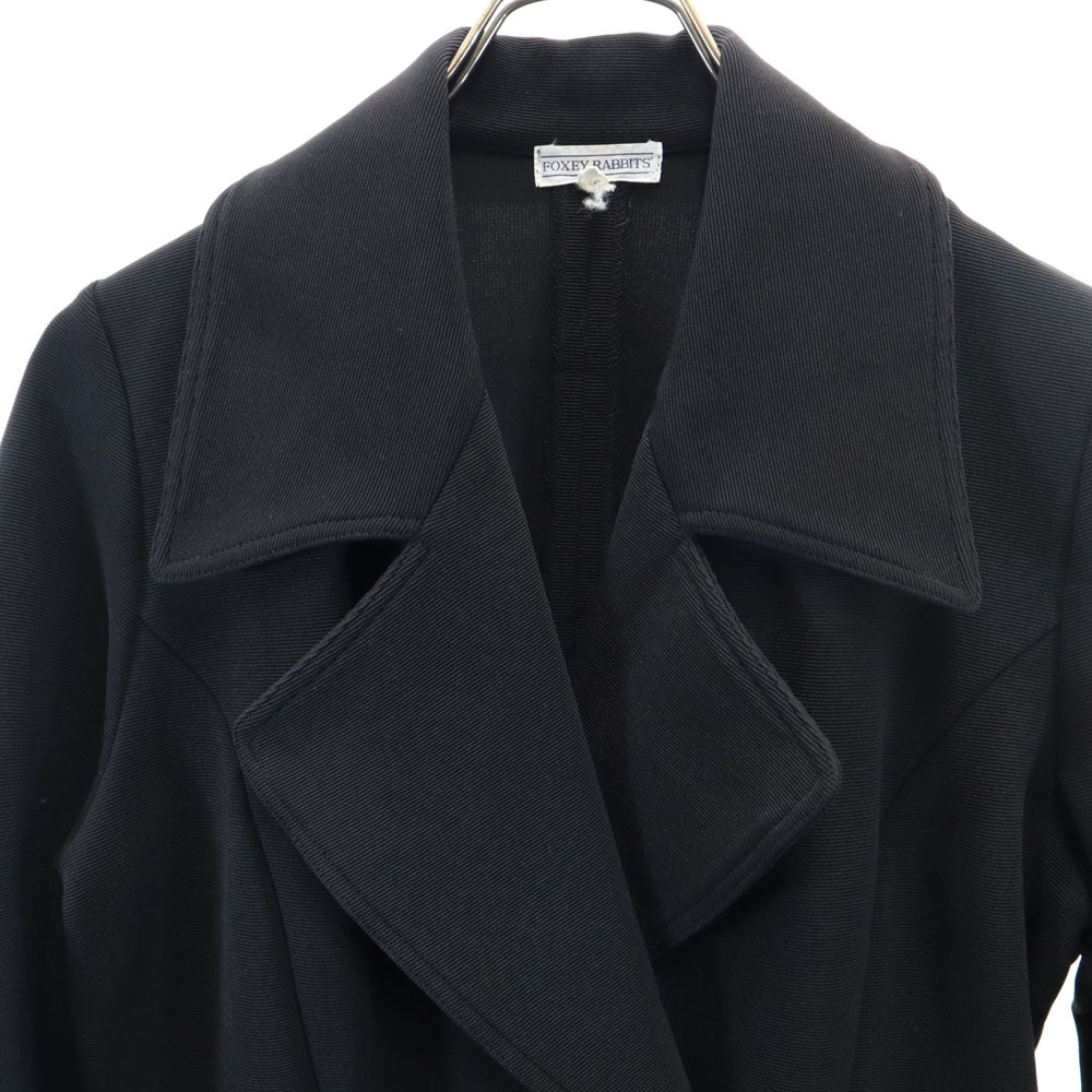 FOXEY RABBITS フォクシーラビッツ 日本背 ジャケット 38 ブラック レディース
