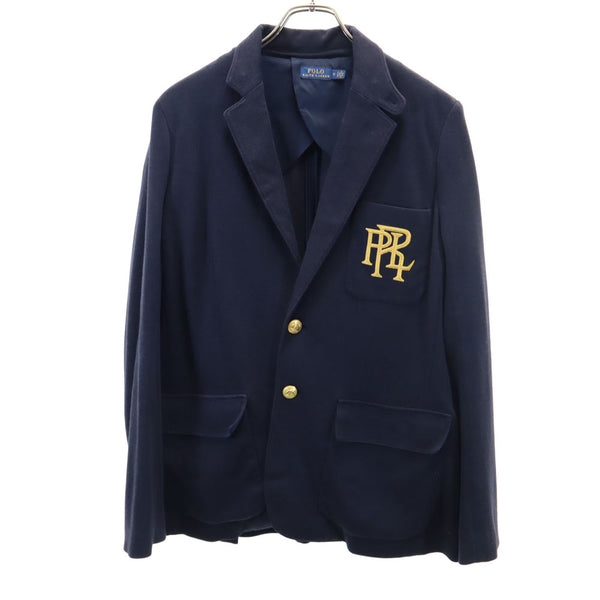 ポロラルフローレン スウェット ブレザー 12 ネイビー POLO RALPH LAUREN ジャージー ジャケット レディース