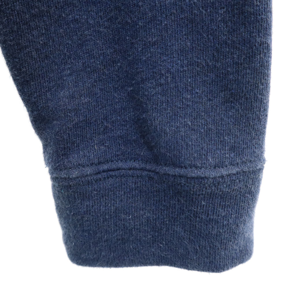 ZANONE ザノーネ イタリア製 ニット切替 長袖 スウェット トレーナー S ネイビー メンズ