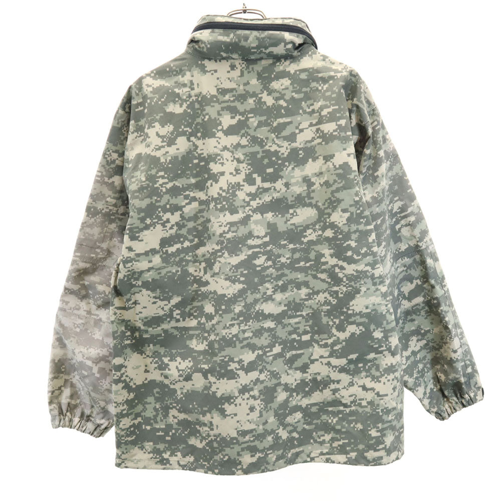 ワイエムシーエルケーワイ モザイクカモフラ柄 ミリタリー ナイロンジャケット XL グレー系 YMCLKY メンズ
