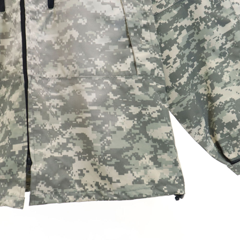 ワイエムシーエルケーワイ モザイクカモフラ柄 ミリタリー ナイロンジャケット XL グレー系 YMCLKY メンズ