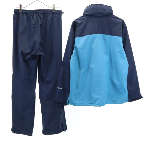 ヘリーハンセン レインジャケット 上下 セットアップ M ネイビー HELLY HANSEN メンズ