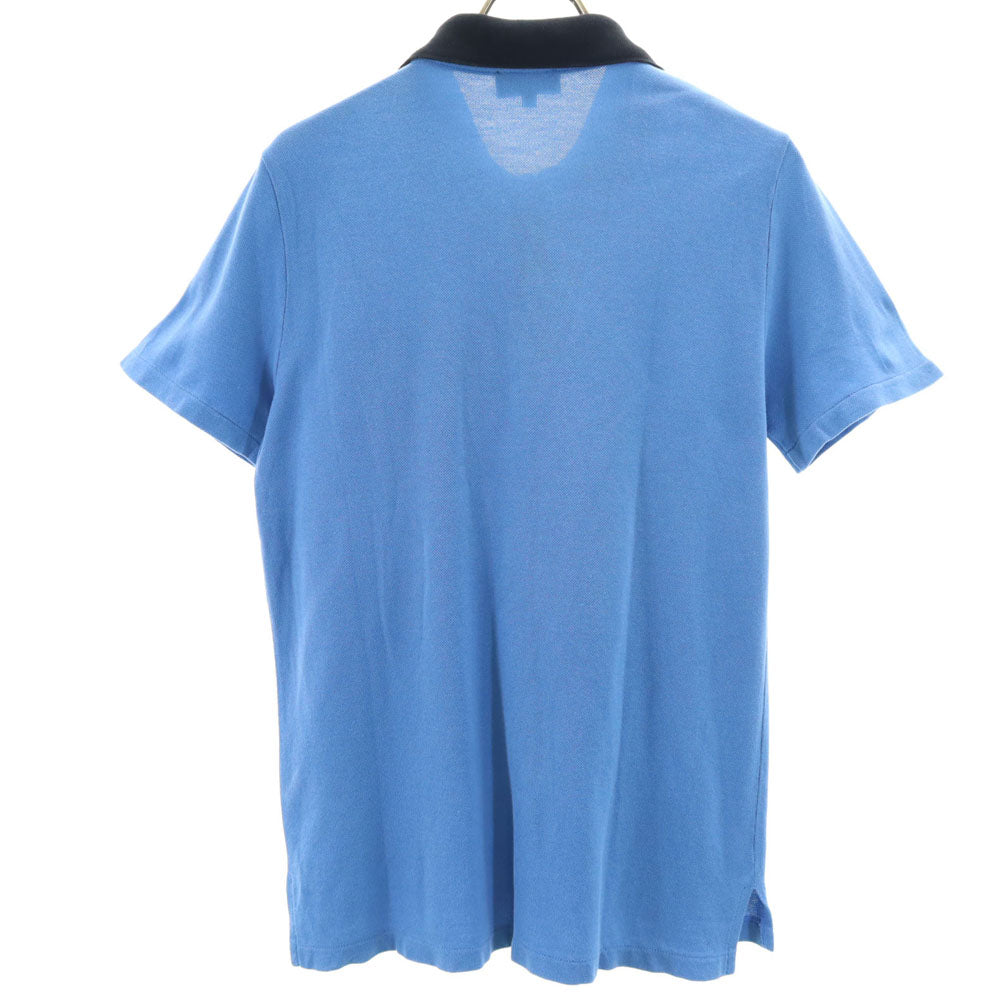 アーペーセー オールド 半袖 ポロシャツ XS ブルー系 A.P.C. 鹿の子 メンズ