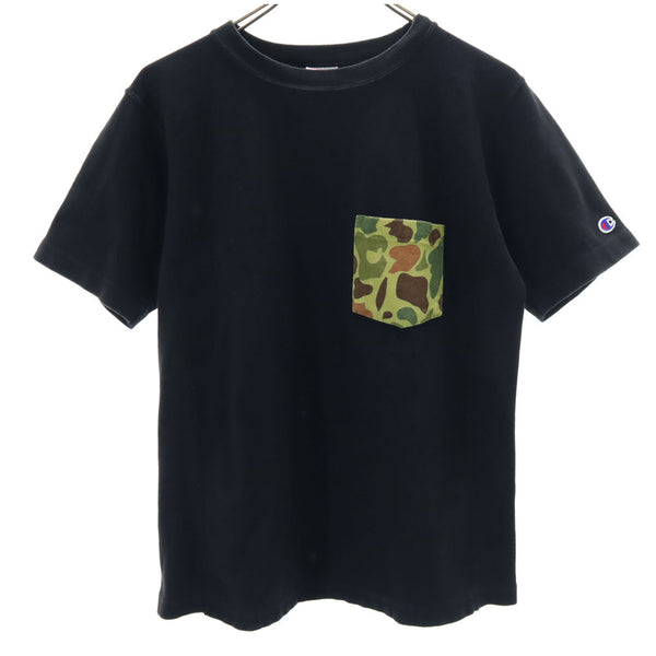 チャンピオン C3-B369 REVERSE WEAVE 半袖 Tシャツ M ブラック系 Champion リバースウィーブ メンズ