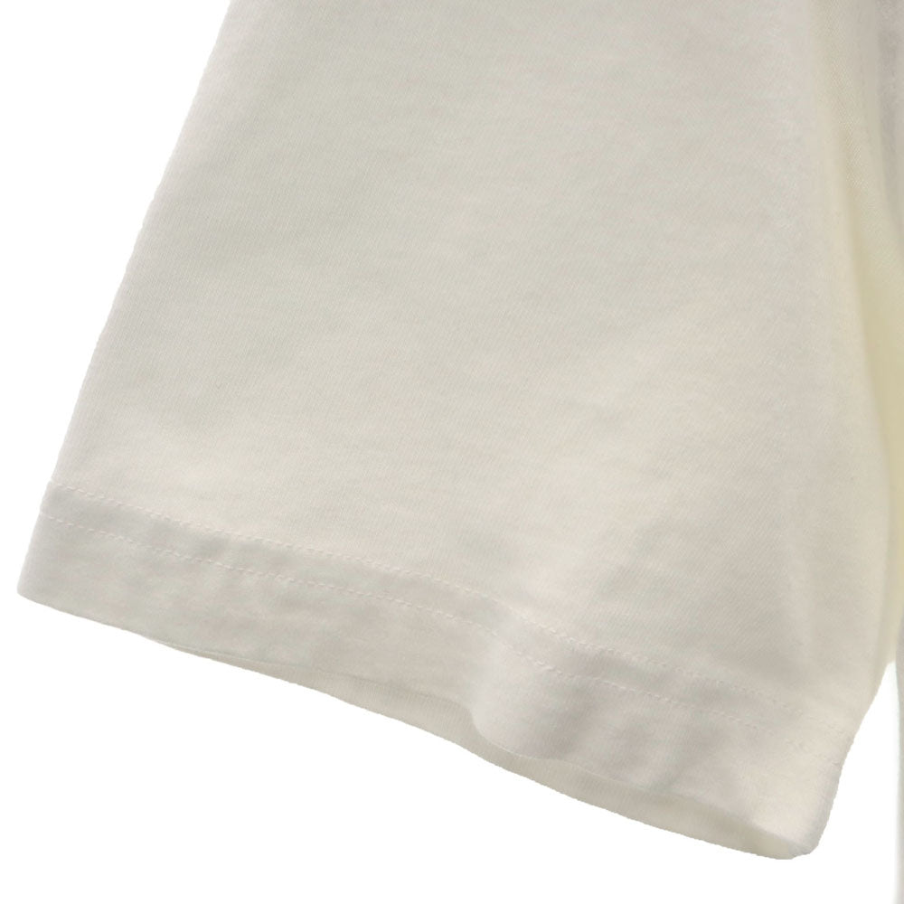 アディダス トレフォイルロゴ刺繍 半袖 Tシャツ M 白 adidas メンズ