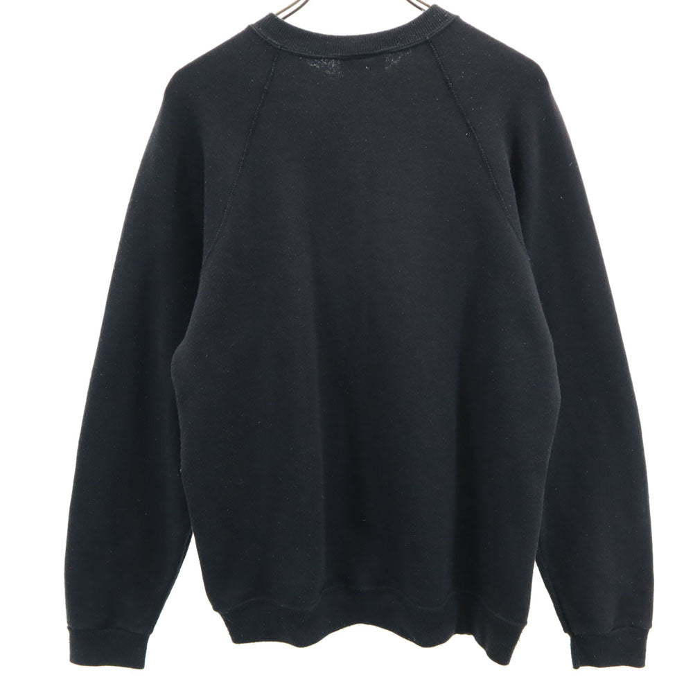 Lee リー 90s USA製 オールド 長袖 スウェット トレーナー M ブラック 裏起毛 メンズ