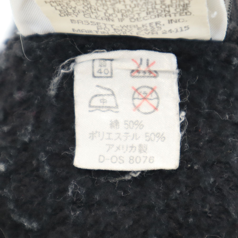 Lee リー 90s USA製 オールド 長袖 スウェット トレーナー M ブラック 裏起毛 メンズ