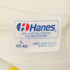 ヘインズ 90s オールド 長袖 スウェット トレーナー L ホワイト Hanes 裏起毛 メンズ