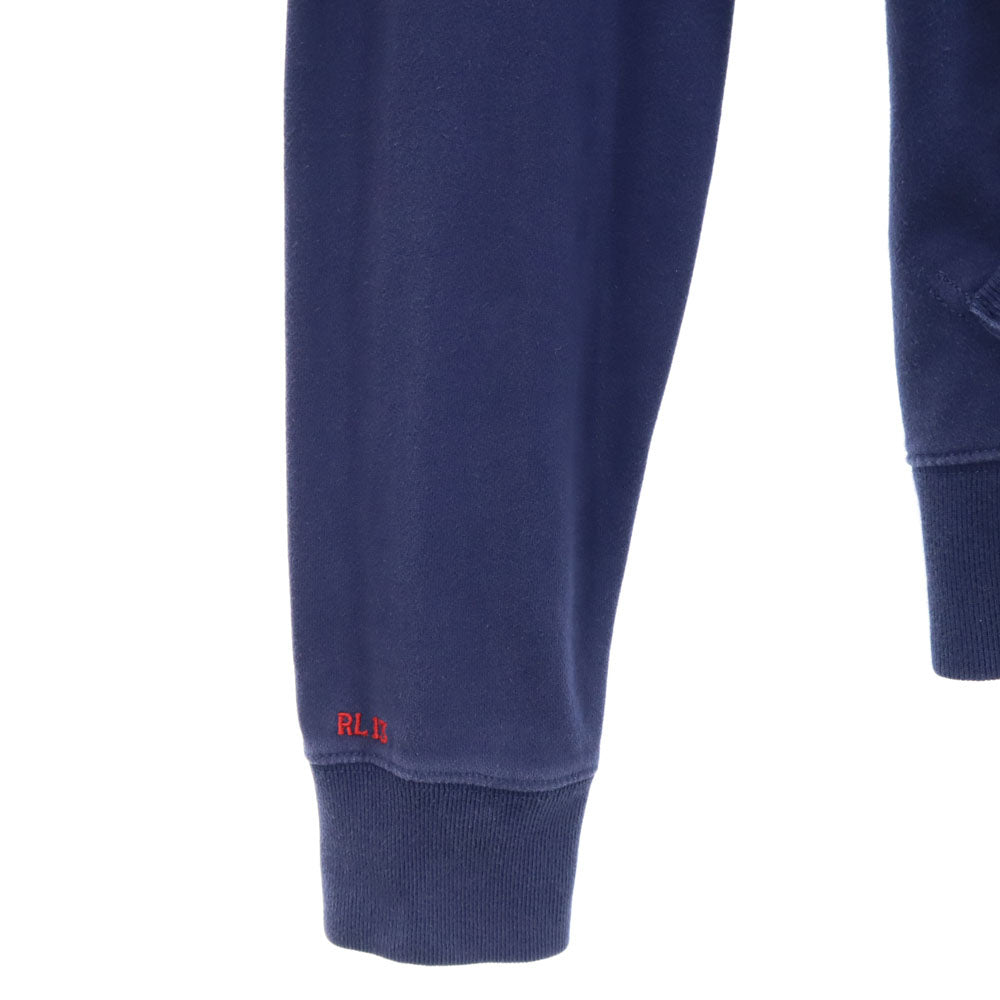 ポロバイラルフローレン 長袖 スウェットパーカー M ネイビー Polo by Ralph Lauren 裏起毛 メンズ