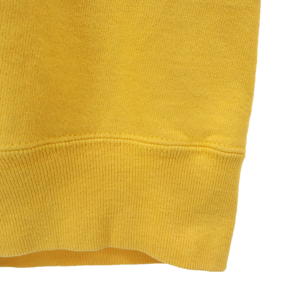 Champion チャンピオン 90s USA製 オールド 青タグ 長袖 スウェット トレーナー L イエロー 裏起毛 メンズ