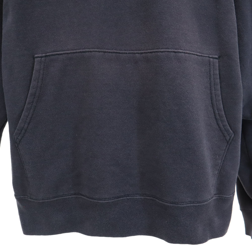 Champion チャンピオン 90s USA製 オールド 青タグ 長袖 スウェットパーカー M チャコールグレー 裏起毛 メンズ