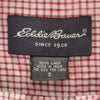 エディーバウアー チェック柄 半袖 シャツ S レッド系 Eddie Bauer メンズ