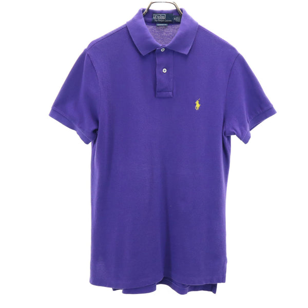 ポロバイラルフローレン 半袖 ポロシャツ M パープル Polo by Ralph Lauren メンズ