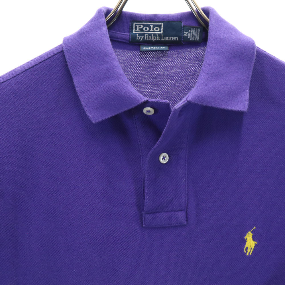 ポロバイラルフローレン 半袖 ポロシャツ M パープル Polo by Ralph Lauren メンズ