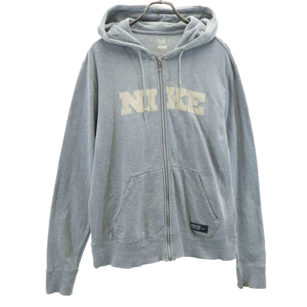 アスレチック デプト 長袖 スウェット ジップパーカー XL グレー the athletic dept NIKE ナイキ メンズ