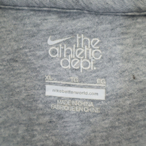 アスレチック デプト 長袖 スウェット ジップパーカー XL グレー the athletic dept NIKE ナイキ メンズ