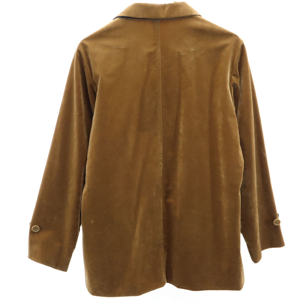 Y's ワイズ 日本製 ベロア ジャケット 3 キャメル ヨウジヤマモト メンズ