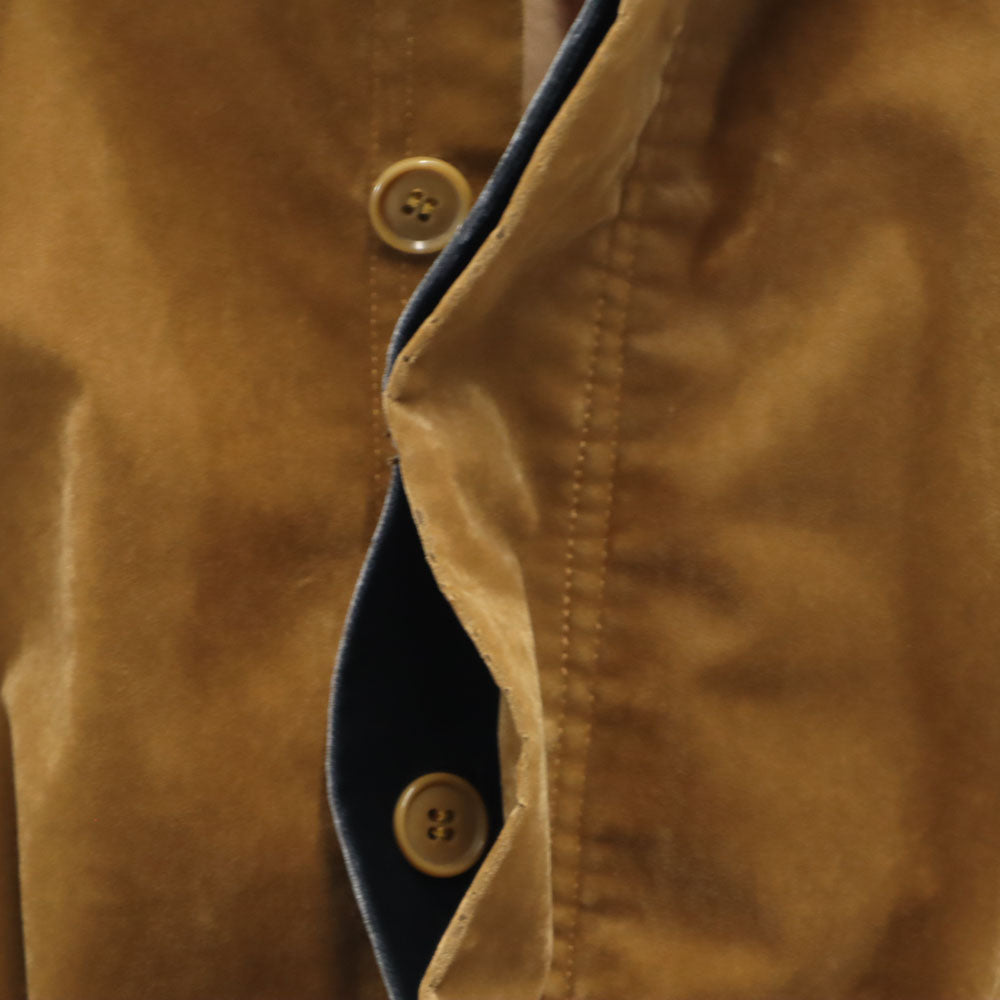 Y's ワイズ 日本製 ベロア ジャケット 3 キャメル ヨウジヤマモト メンズ