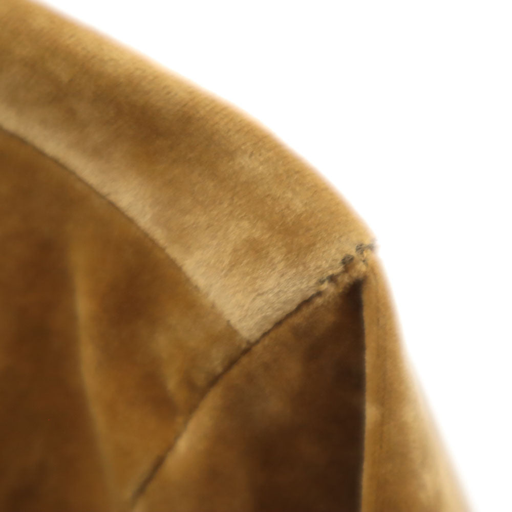 Y's ワイズ 日本製 ベロア ジャケット 3 キャメル ヨウジヤマモト メンズ