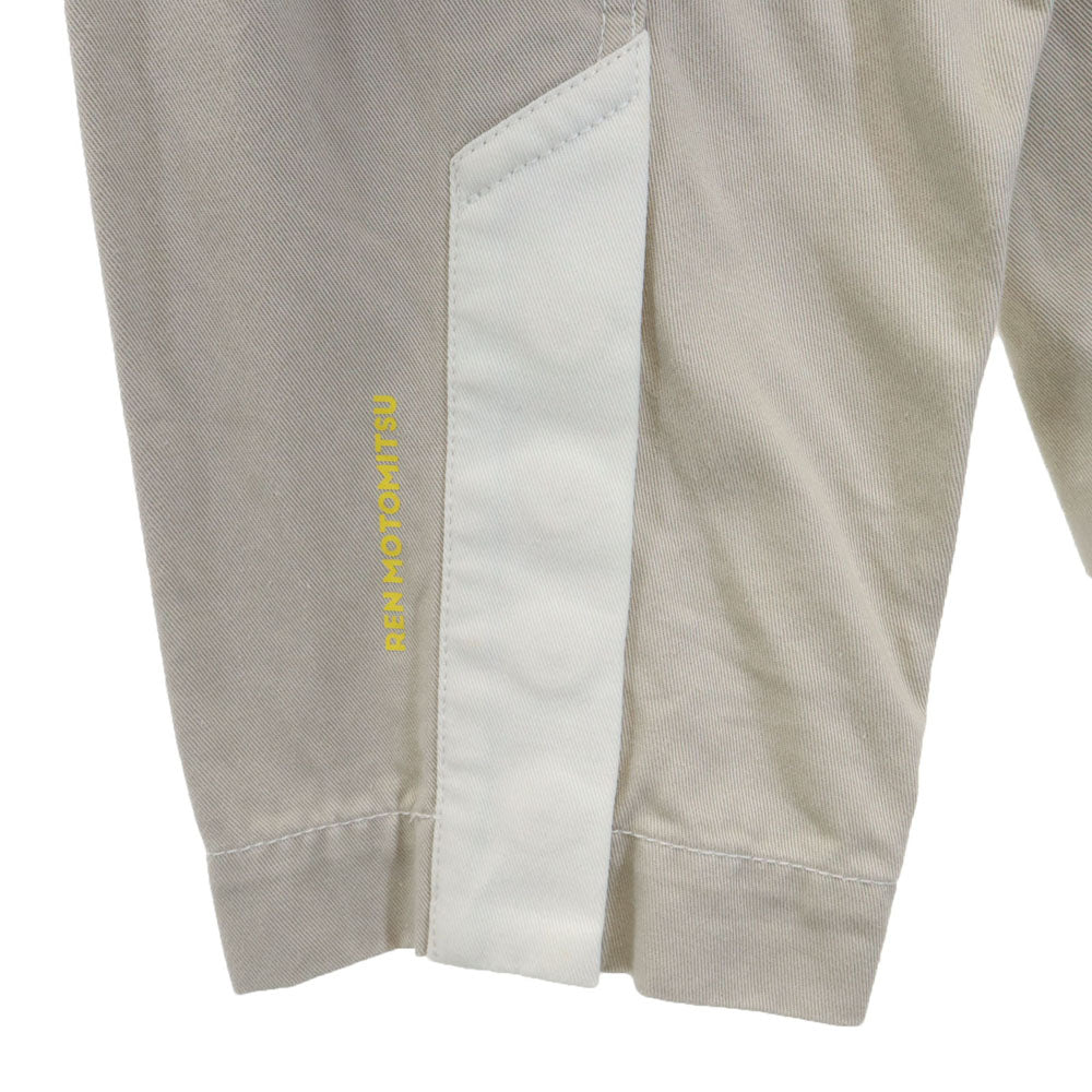 未使用 REN MOTOMITSU レンモトミツ 日本製 ジャケット 上下 セットアップ 1 ベージュ系 クロップド丈 メンズ