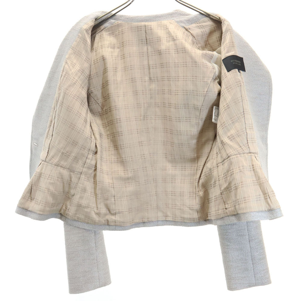 BURBERRY BLACK LABEL バーバリーブラックレーベル スカートスーツ 上下 セットアップ 40/38 グレー系 レディース