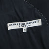 キャサリンハムネットロンドン スーツジャケット M ブラック KATHARINE HAMNETT LONDON メンズ