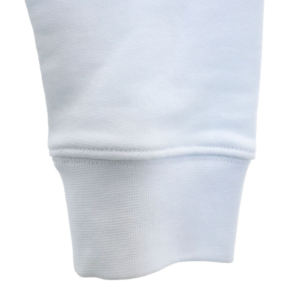 未使用 エムエスジーエム イタリア製 長袖 スウェット トレーナー S ホワイト MSGM レディース