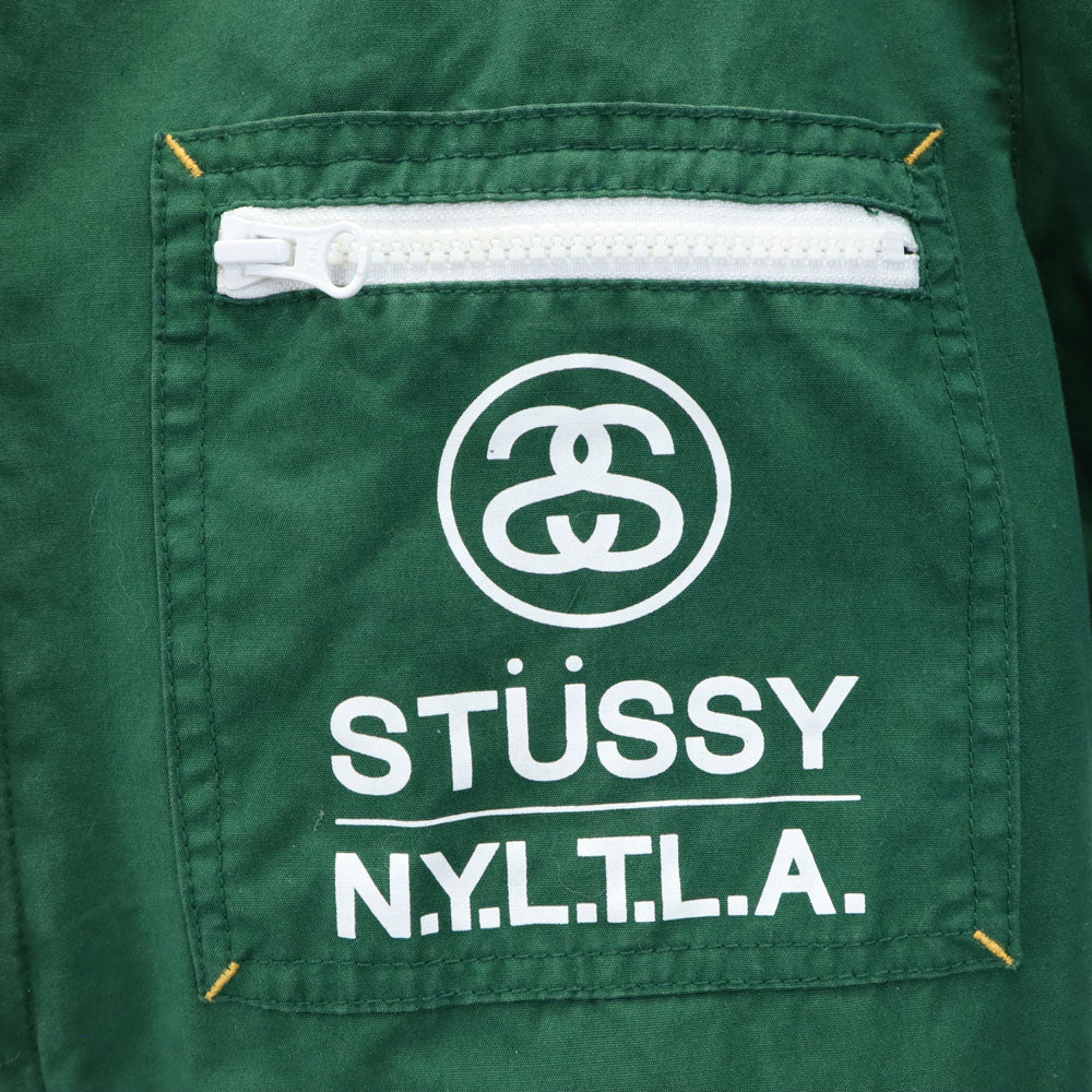 ステューシー ブルゾン M グリーン STUSSY メンズ