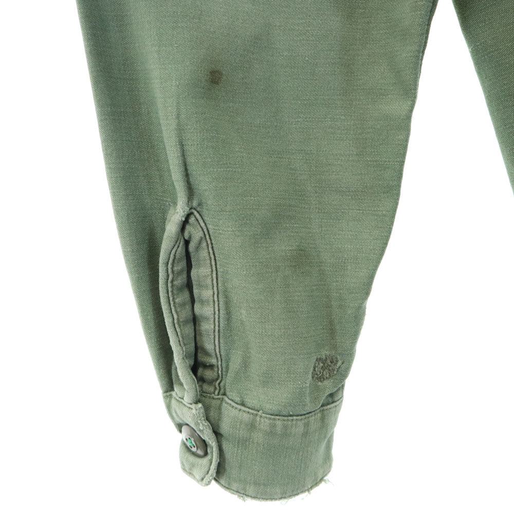 US.ARMY ユーエスアーミー ヴィンテージ 長袖 ミリタリーシャツ カーキ メンズ