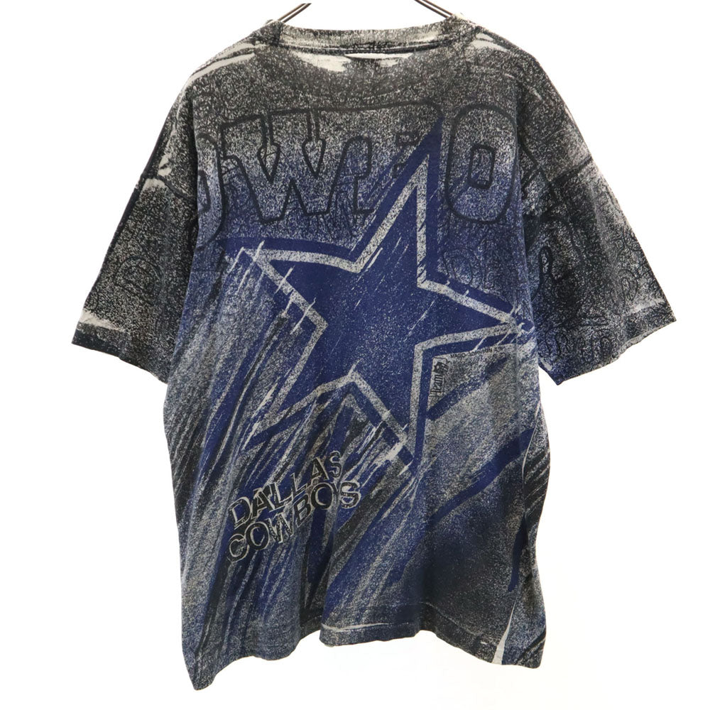 NFL ダラス・カウボーイズ 90s 半袖 Tシャツ L ブラック 他 DALLAS COWBOYS オールド ヴィンテージ メンズ