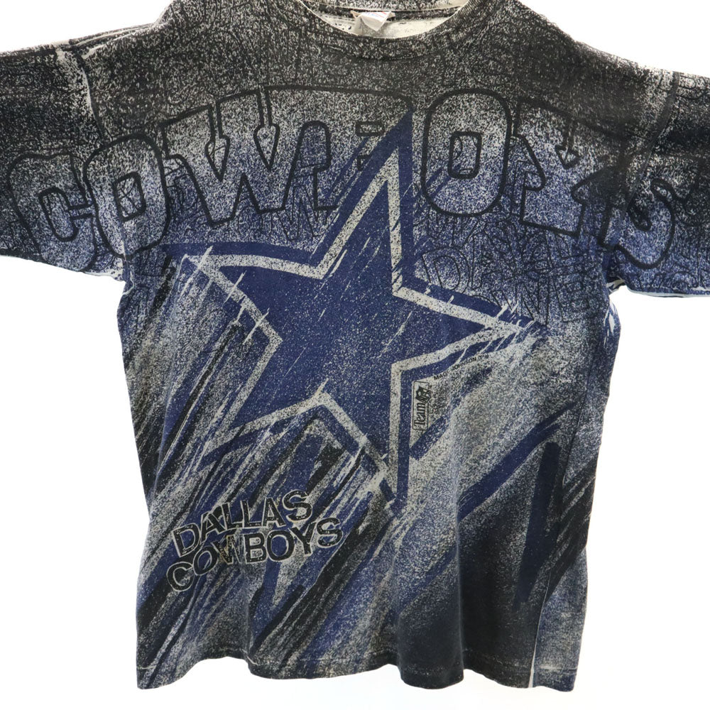 NFL ダラス・カウボーイズ 90s 半袖 Tシャツ L ブラック 他 DALLAS COWBOYS オールド ヴィンテージ メンズ