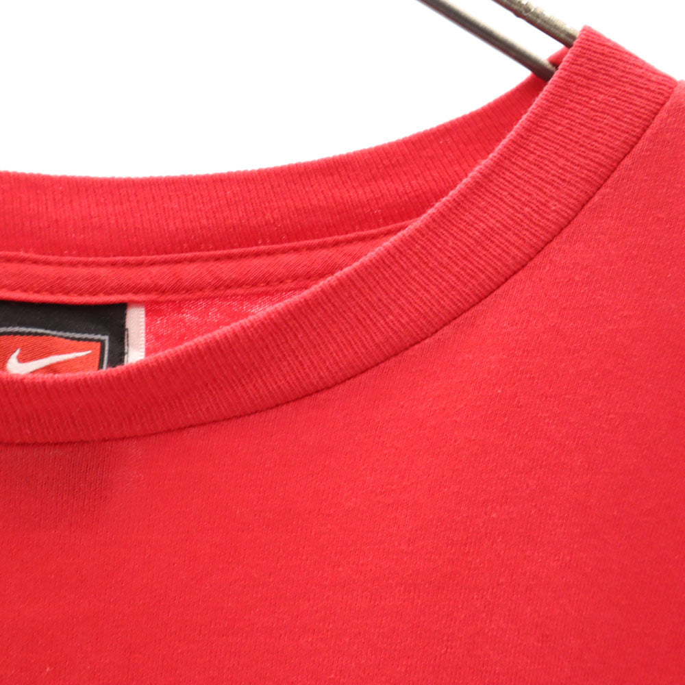 NIKE ナイキ 90s バックプリント 長袖 チームタグ Tシャツ XL レッド TEAM ロンT オールド ヴィンテージ メンズ