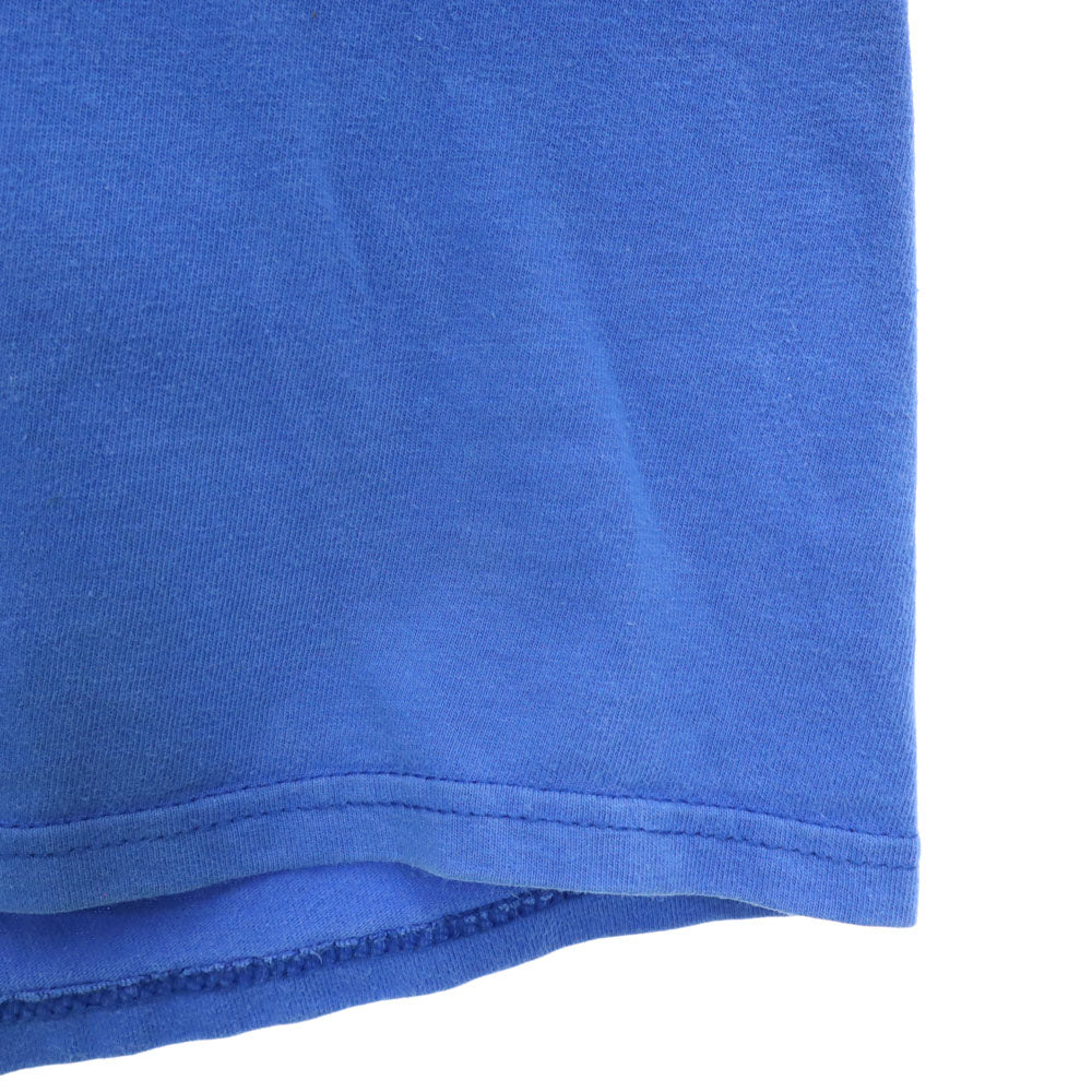 Hanes ヘインズ 90s 音叉ロゴプリント 半袖 YAMAHA Tシャツ XL ブルー系 ヤマハ オールド ヴィンテージ メンズ