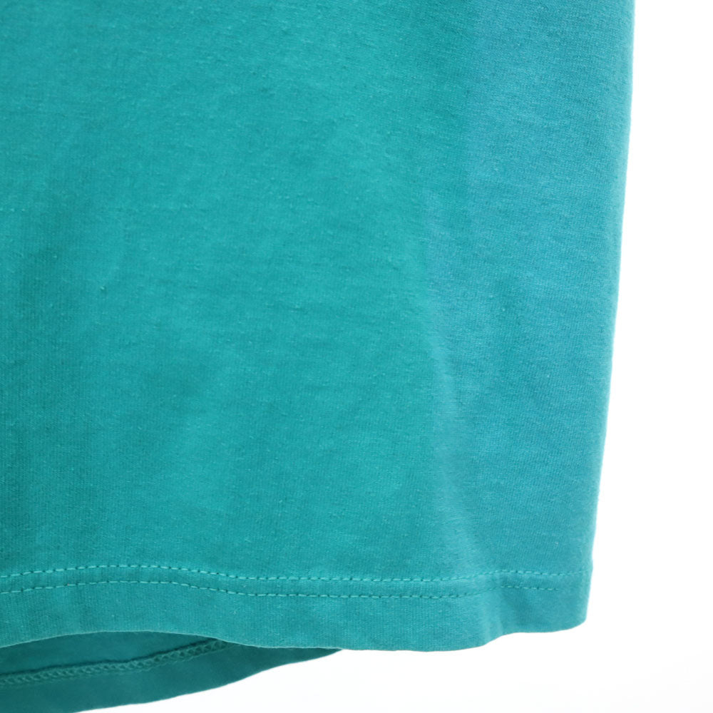 JERZEES ジャージーズ 90s USA製 プリント 半袖 シングルステッチ Tシャツ L グリーン系 オールド ヴィンテージ メンズ