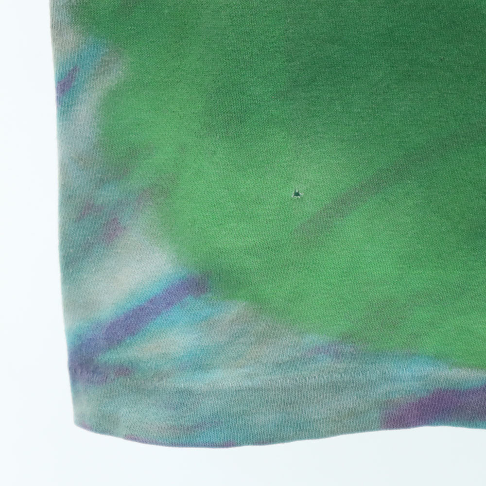 ONEITA オニータ 90s USA製 タイダイ柄 半袖 オールマン・ブラザーズ・バンド Tシャツ L グレージュ バンT ロックバンド The Allman Brothers Band オールド ヴィンテージ メンズ