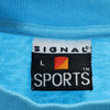 シグナル スポーツ 90s USA製 牛 半袖 LIFESTYLES Tシャツ L 水色 SIGNAL SPORTS シングルステッチ オールド ヴィンテージ メンズ