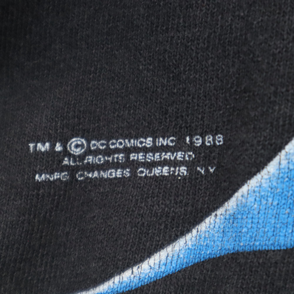 Changes チェンジーズ 80s USA製 アニメプリント 半袖 バットマン Tシャツ M ブラック系 シングルステッチ オールド ヴィンテージ メンズ