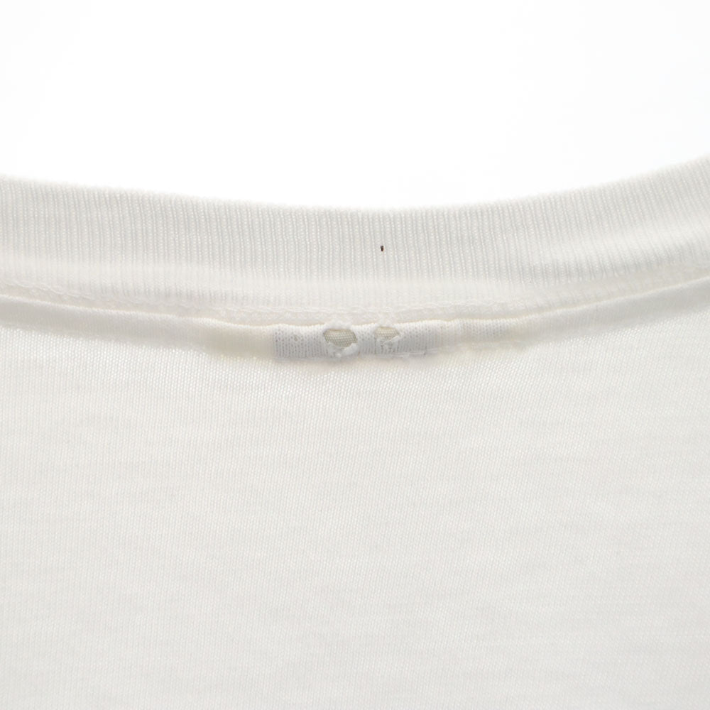 バナナリパブリック 90s バックプリント 半袖 シングルステッチ Tシャツ ホワイト系 Banana Republic ポケT オールド ヴィンテージ メンズ