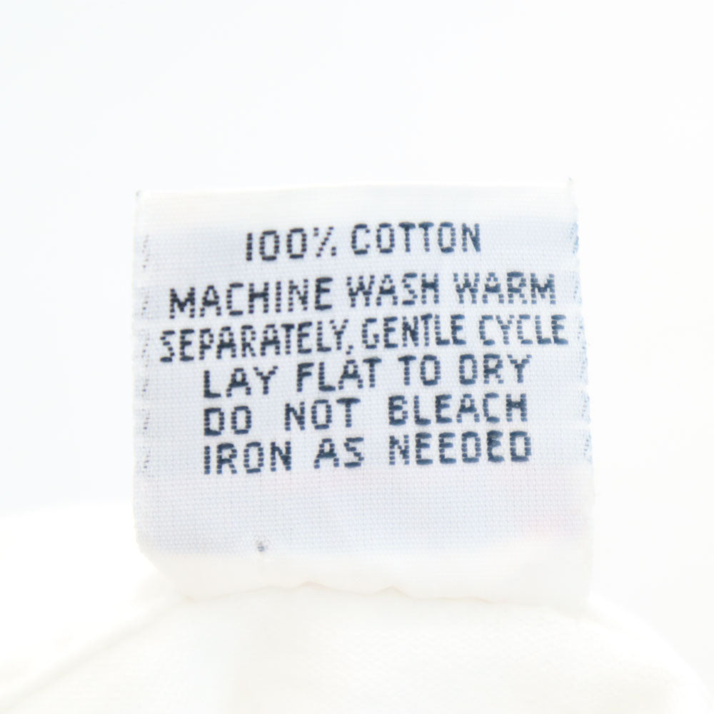 Guess ゲス 90s USA製 プリント 5分袖 シングルステッチ Tシャツ L ホワイト系 オールド ヴィンテージ メンズ