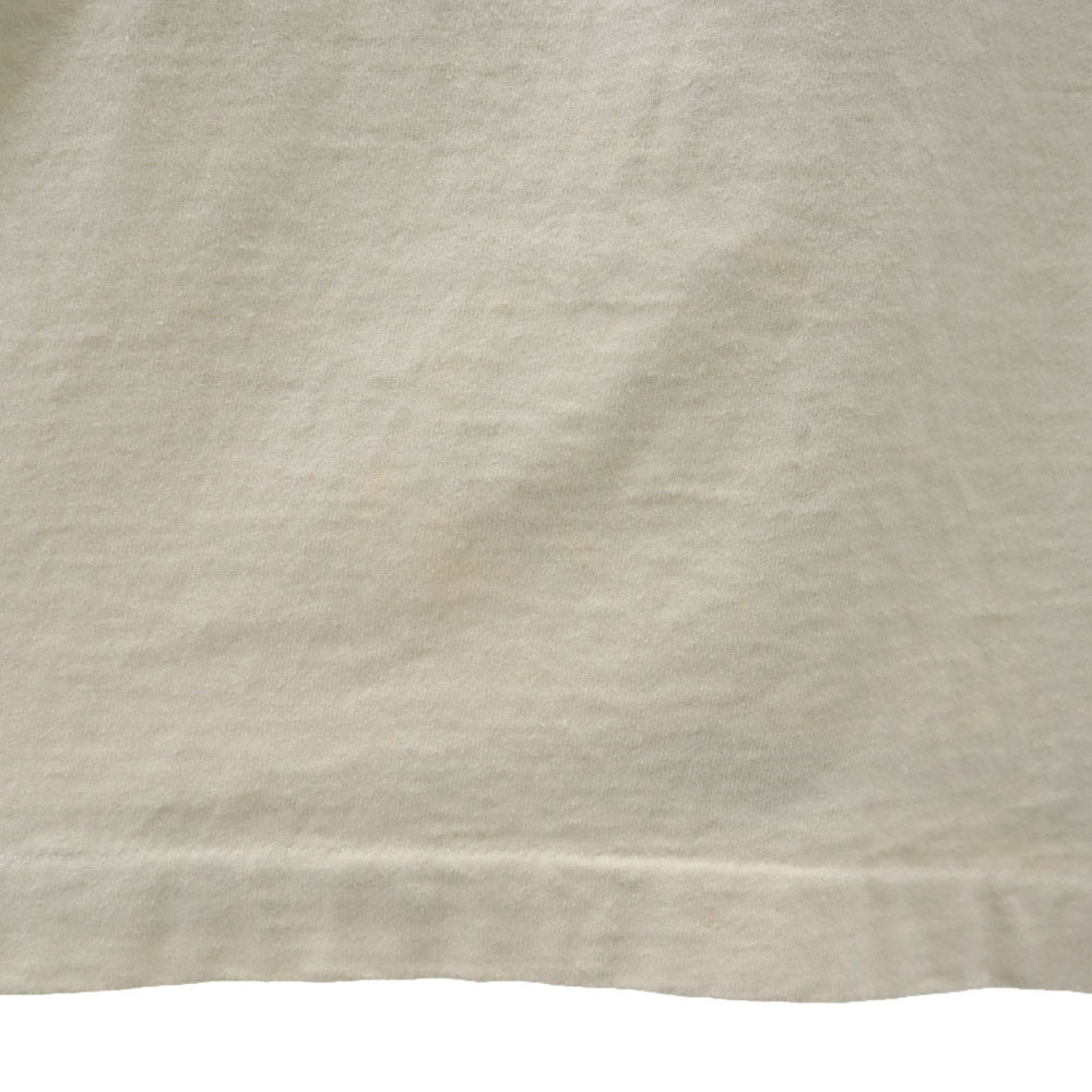 FRUIT OF THE LOOM フルーツオブザルーム 90s USA製 メッセージプリント 半袖 Tシャツ XXL ベージュ系 ビッグサイズ オールド ヴィンテージ メンズ