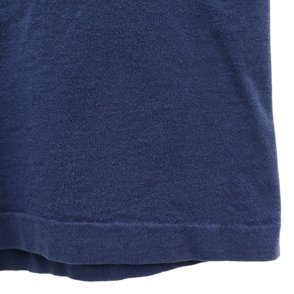 FRUIT OF THE LOOM フルーツオブザルーム 90s USA製 プリント 半袖 KANSAS ヒマワリ Tシャツ XL ネイビー系 オールド ヴィンテージ メンズ