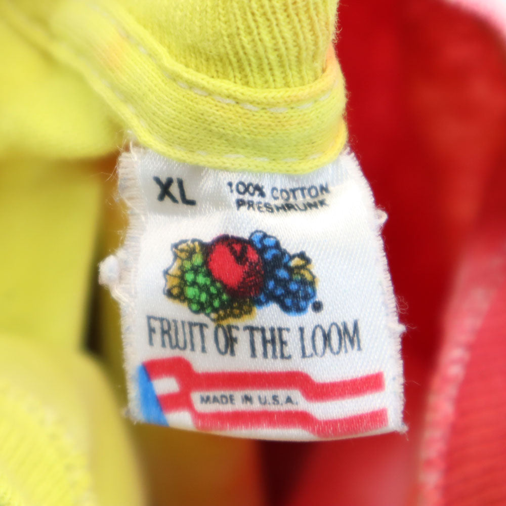 フルーツオブザルーム 90s USA製 タイダイ 半袖 ボブマーリー Tシャツ XL FRUIT OF THE LOOM Bob Marley オールド ヴィンテージ メンズ